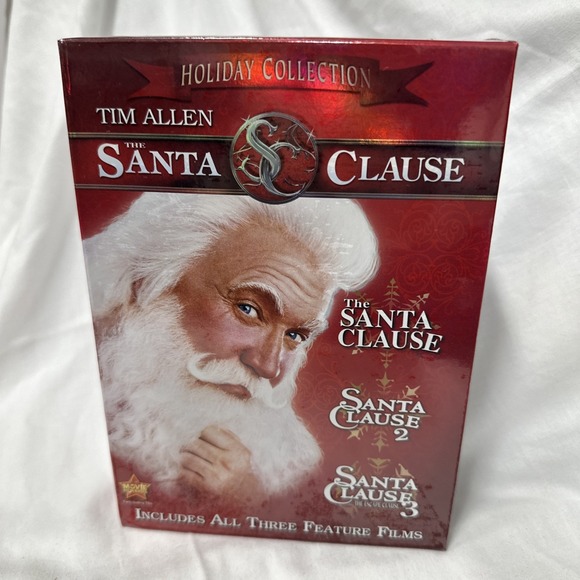 THE SANTA CLAUSE TRILOGY Tim Allen - All 3 Movies 1 2 3 DVD NEW/SEALED - Picture 1 of 4